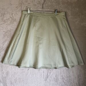 Alfred Angelo Satin Skirt Pale Green Lettuce 18 Plus Short Fairy Spring A-line